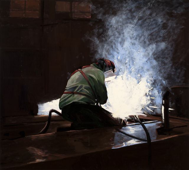 Michael Brophy, ‘The Welders of Burning Alley II’, 2019, Russo Lee Gallery