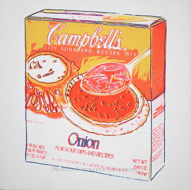 Andy Warhol, ‘Onion, 1986 (Campbell's Soup Box)’, 1986, Martin Lawrence Galleries