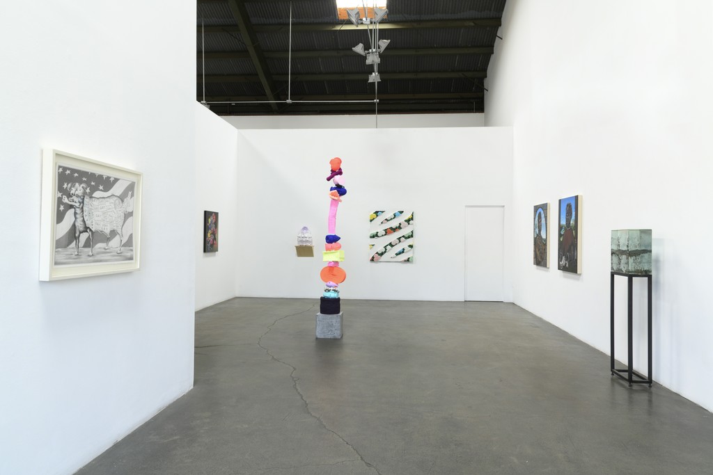 Immersion, Installation View (East Gallery): Ryan Travis Christian, Dan Attoe, Christian Rex van Minnen, Hanna Hansdotter, Matthew Palladino, KAJAHL, Dustin Yellin, Amy Bennett, Mark Whalen. Immersion, Installation View (East Gallery): Ryan Travis Christian, Dan Attoe, Christian Rex van Minnen, Hanna Hansdotter, Matthew Palladino, KAJAHL, Dustin Yellin, Amy Bennett, Mark Whalen.