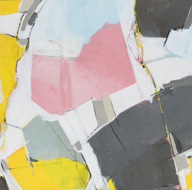 Kelton Osborn, ‘Steps’, 2019, Painting, Mixed media on canvas, Michael Warren Contemporary