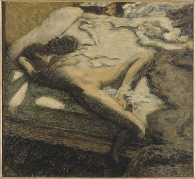 Pierre Bonnard, ‘Femme assoupie sur un lit, dit aussi L’Indolente (Woman Dozing on a Bed or The Indolent Woman)’, 1899, Musée d'Orsay