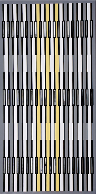 Juvenal Ravelo, ‘Fragmentación de la luz y el color’, 2014, Mixed Media, Acrylic on mdf, metal and reflective elements, Durban Segnini Gallery