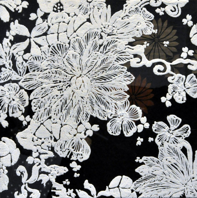 Shinji Ohmaki, ‘Echoes - Crystallization Flower(black)’, 2014, Art Front Gallery