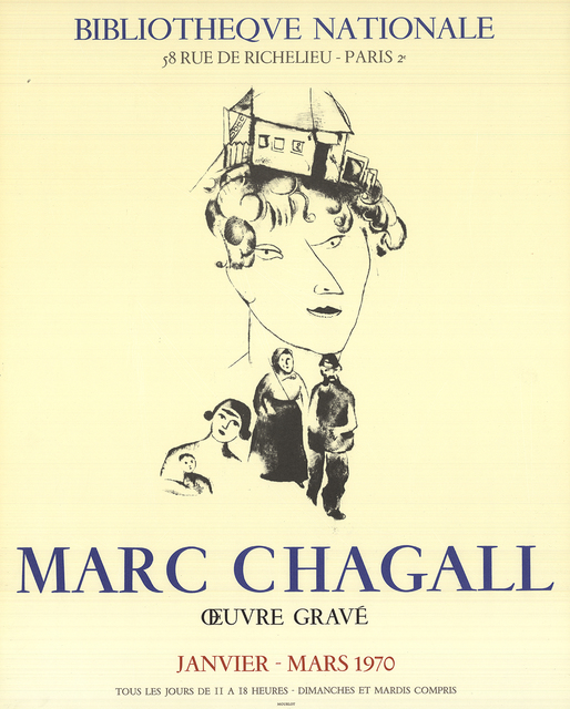 Marc Chagall, ‘Family Self-Portrait’, 1970, Ephemera or Merchandise, Stone Lithograph, ArtWise