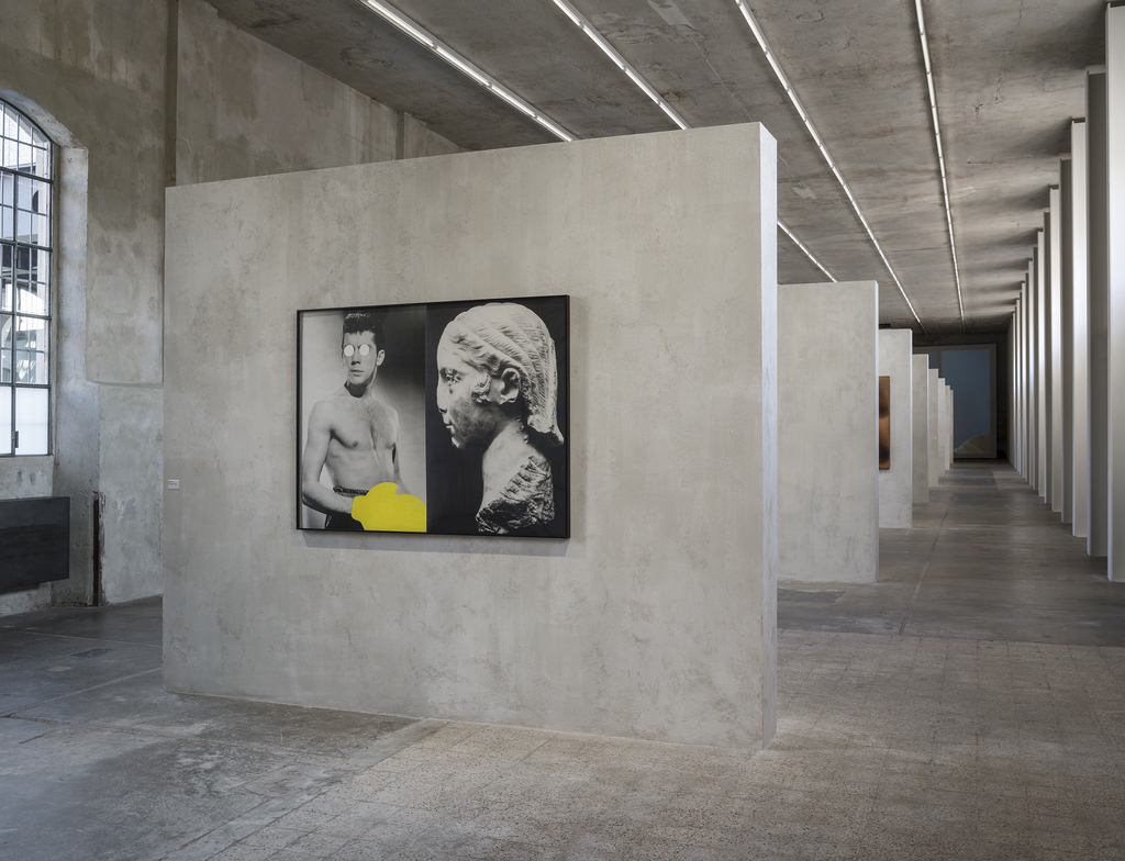 Exhibition view of ‘In Part’ curated by Nicholas Cullinan. Fondazione Prada Milano,
2015. Photo: Attilio Maranzano. Courtesy Fondazione Prada Exhibition view of ‘In Part’ curated by Nicholas Cullinan. Fondazione Prada Milano,
2015. Photo: Attilio Maranzano. Courtesy Fondazione Prada