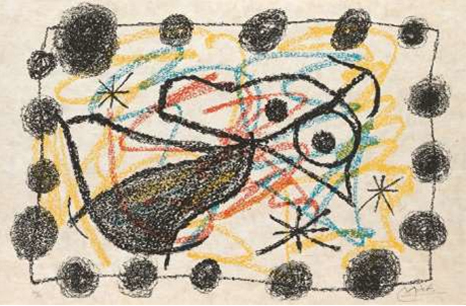 Joan Miró, ‘Bouquet de Rêves pour Neila’, 1967, LaMantia Fine Art Inc.