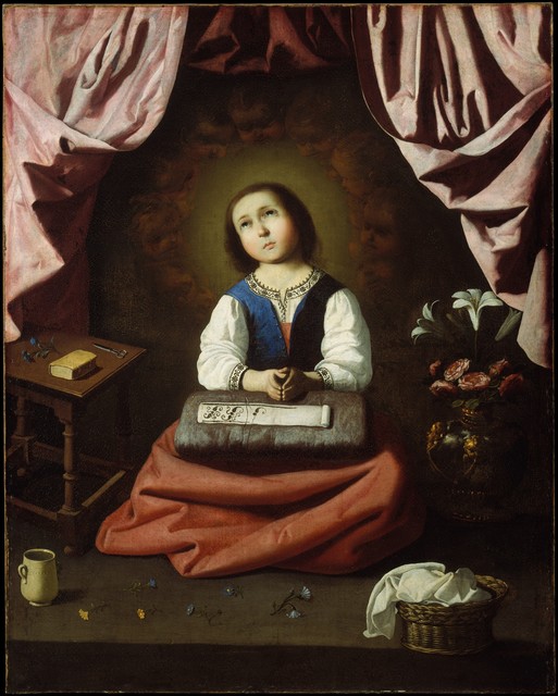 Francisco de Zurbarán, ‘The Young Virgin’, ca. 1632–1633, The Metropolitan Museum of Art