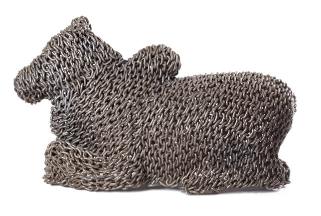 Arunkumar H. G., ‘Nandi’, 2008, Sculpture, Steel and fiberglass, Museum of Art & Photography