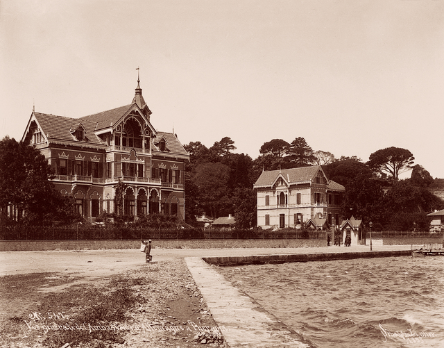 German Embassy at Tarabya — Sébah & Joaillier, -