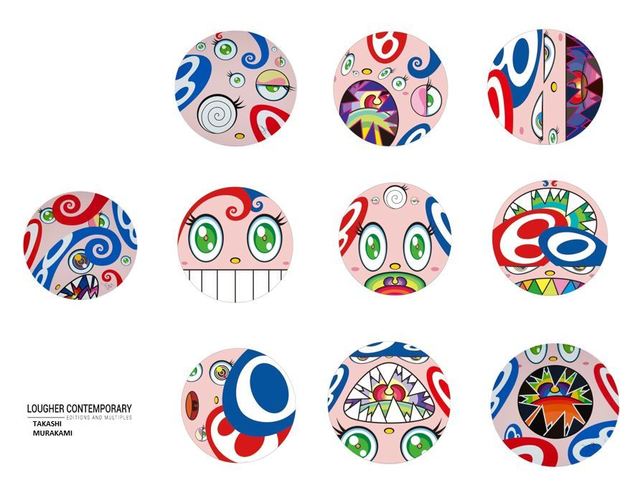 Takashi Murakami, ‘We Are The Square Jocular Clan (Rainbow) (Portfolio of Ten works)’, 2018, Print, Offset lithograph, Lougher Contemporary