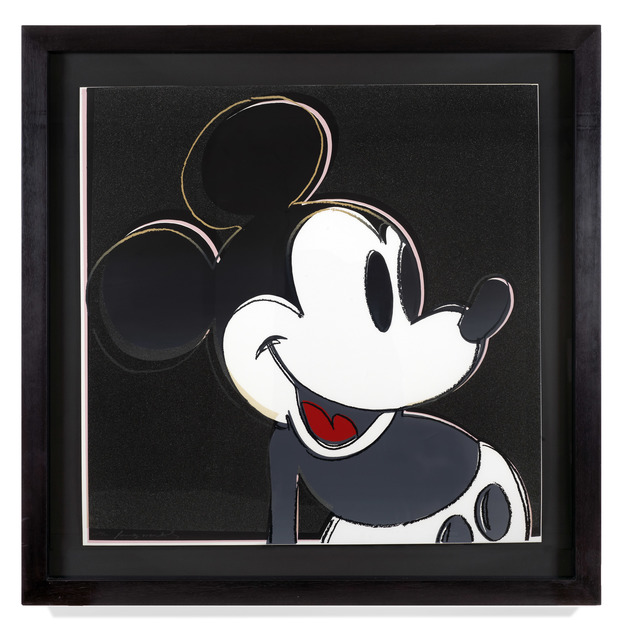 Andy Warhol, ‘Mickey Mouse, from: Myths (F. & S. II.265) ’, 1981, Print, Screenprint in colours with diamond dust, 1981 on Lenox Museum Board, DELAHUNTY