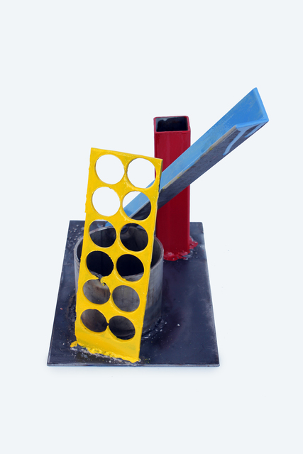 Przemek Pyszczek, ‘Proposition for a Monument 4’, 2018, Sculpture, Lacquered steel, High Gallery
