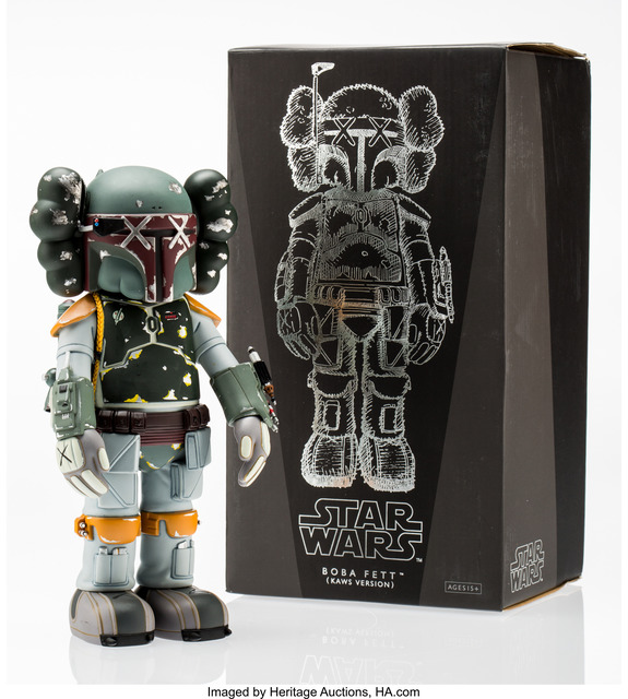 KAWS X Lucas Films, ‘Boba Fett’, 2013, Other, Painted cast vinyl, Heritage Auctions