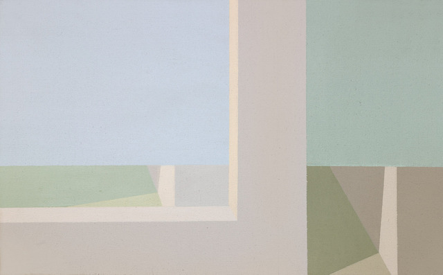 Helen Lundeberg, ‘Double View’, 1973, Louis Stern Fine Arts