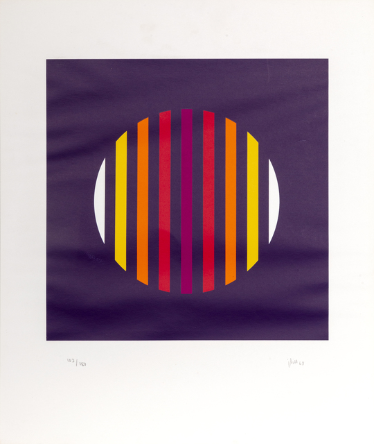 Jakob Bill, ‘Purple Abstract’, 1968, RoGallery