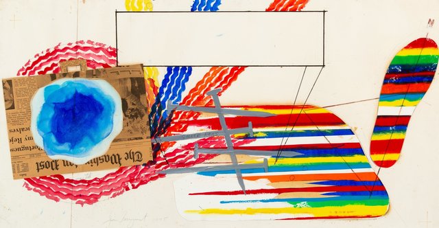 James Rosenquist Sketch For Miles Near And Far 1975 Artsy