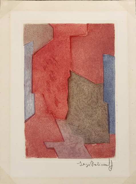 Serge Poliakoff, ‘ Composition mauve, bleue et rouge n °XXI’, 1964, Le Coin des Arts