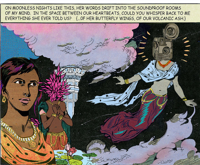 Chitra Ganesh, ‘On Moonless Nights’, 2016, Aicon Gallery