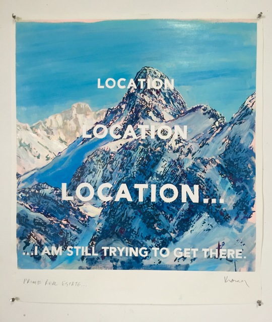 David Kramer, ‘Prime real estate’, 2017, Galerie Laurent Godin