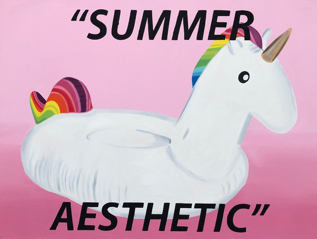 The Kaplan Twins, ‘Summer Aesthetic’, 2018, Painting, Oil on canvas, Roman Fine Art