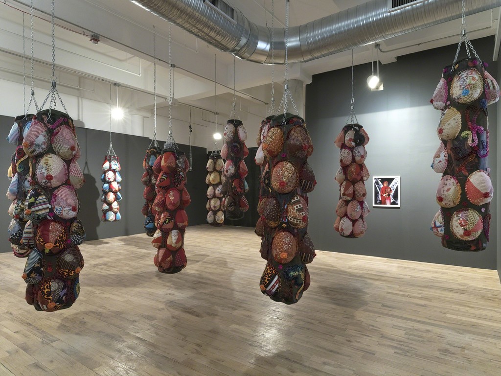 Installation view: "Please Touch: Body Boundaries," Mana Contemporary, Jersey City, NJ, April 29–August 1, 2018. Photo: John Berens. Installation view: "Please Touch: Body Boundaries," Mana Contemporary, Jersey City, NJ, April 29–August 1, 2018. Photo: John Berens.