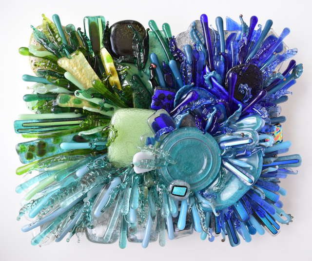 Janine Altman, ‘Little Lake’, 2018, Sculpture, Flameworking and fused glass, Glass, ACCS Visual Arts