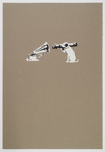 Banksy, ‘HMV Dog’, 2002, Artificial Gallery