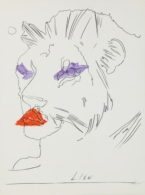 Andy Warhol, ‘Lion’, 1975, Bertolami Fine Arts