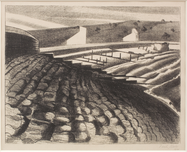 Paul Nash, ‘The Strange Coast (Dymchurch)’, 1920, Piano Nobile