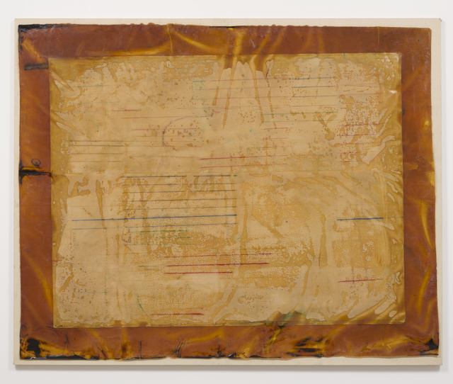 Ed Moses, ‘Untitled (Hegeman Series)’, 1970, Mixed Media, Acrylic, resin & masking tape on canvas, Albertz Benda