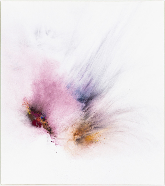 Thilo Heinzmann, ‘O.T. ’, 2017, Painting, Oil, pigment on canvas behind acrylic glass cover, Galería Heinrich Ehrhardt