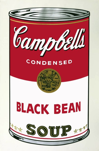 Andy Warhol, ‘Campbell's Soup I: Black Bean (FS II.44)’, 1968, Print, Screenprint on Paper, Revolver Gallery