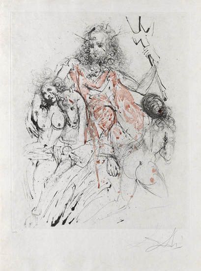 Salvador Dalí, ‘Neptune’, 1963, Galerie d'Orsay