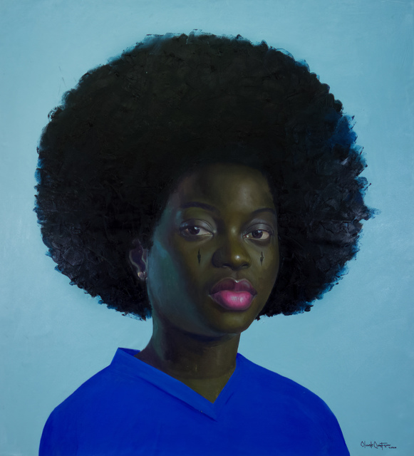 oluwole omofemi, ‘Abeni ’, 2020 , Painting, Oil and acrylic on canvas, Out of Africa Gallery