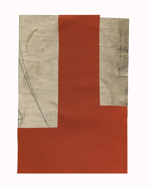 Jonathan Waters, ‘Sea Reach’, 2014, Drawing, Collage or other Work on Paper, Mixed media on paper, FRED.GIAMPIETRO Gallery