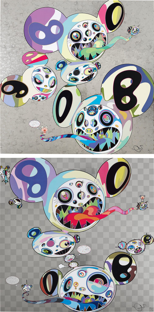 Takashi Murakami - Spiral; and Parallel Universe