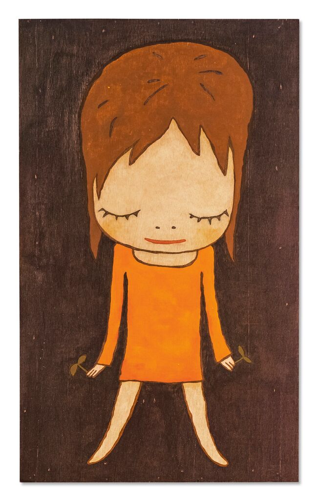 Yoshitomo Nara - Sprout in Hands
