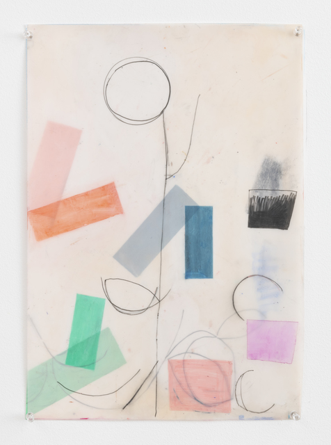 Vicki Sher, ‘Spring’, 2018, Painting, Oil pastel and pencil on drafting film, FROSCH&CO