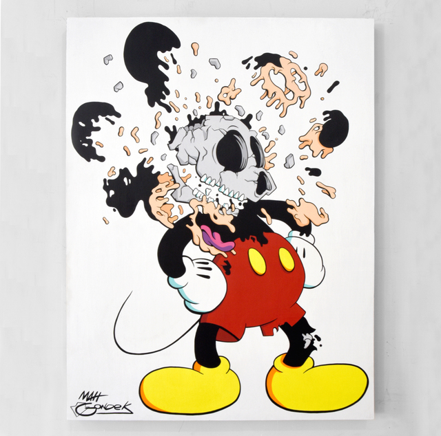 GONDEKDRAWS "Matt Gondek", ‘Deconstructed Mouse Original’, 2018, Painting, Acrylic on Canvas, Avenue des Arts