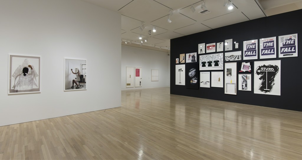 Installation view of UH-OH: Frances Stark 1991-2015. October 11, 2015–January 24, 2016. Hammer Museum, Los Angeles. Photo: Brian Forrest. Installation view of UH-OH: Frances Stark 1991-2015. October 11, 2015–January 24, 2016. Hammer Museum, Los Angeles. Photo: Brian Forrest.