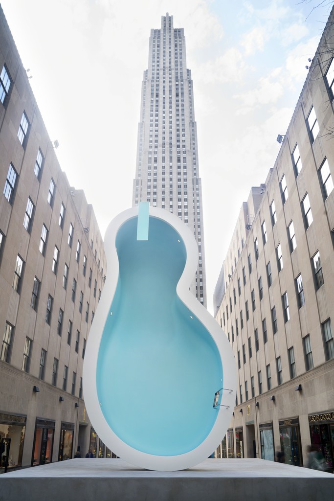 Installation view of "Elmgreen & Dragset: Van Gogh's Ear" at Rockefeller Center, New York (2016) Installation view of "Elmgreen & Dragset: Van Gogh's Ear" at Rockefeller Center, New York (2016)