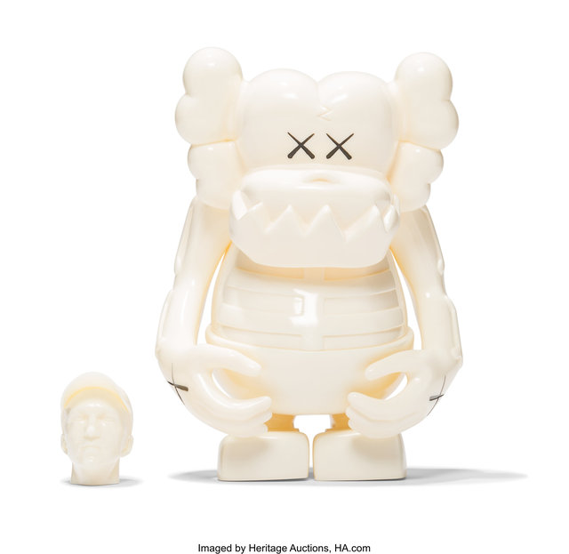 KAWS | Skull Kun (White) (2006) | Artsy