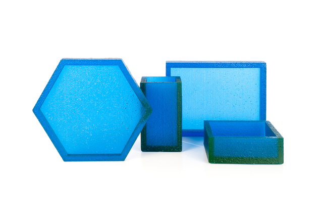 Sylvain Willenz, ‘'Block' blue 811’, 2012, Design/Decorative Art, Glass, Victor Hunt Designart Dealer