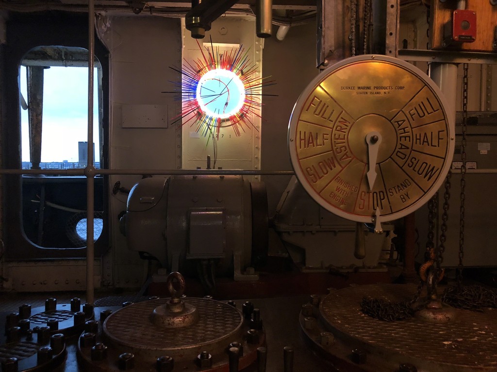 Engine Room, Starboard Blue Patch Engine Room, Starboard Blue Patch