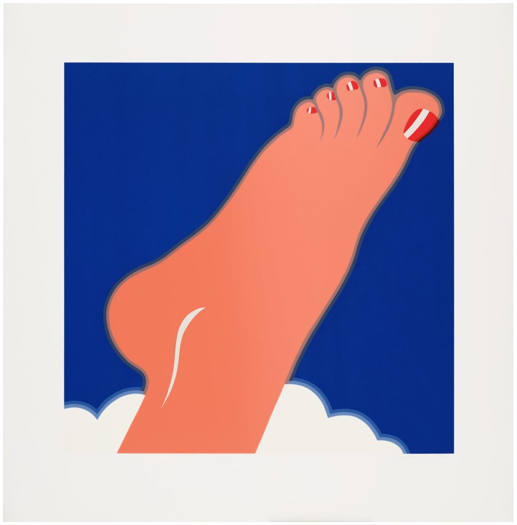 Tom Wesselman - Seascape (Foot), from Edition 68 (W.P.I. P683)