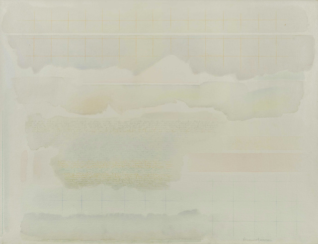 Riccardo Guarneri, ‘Una lettera tra le nuvole’, 1987, Drawing, Collage or other Work on Paper, Mixed media, watercolour and pastel on Arches paper, ArtRite