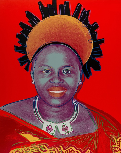 Andy Warhol, ‘Reigning Queens. Queen Ntombi Twala of Swaziland (Feldman & Schellmann II.349)’, 1985, Forum Auctions