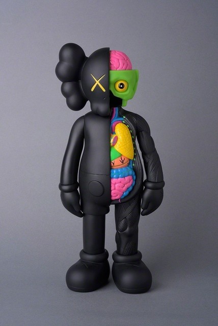 KAWS, ‘KAWS Black Flayed Companion’, 2016, Lot 180