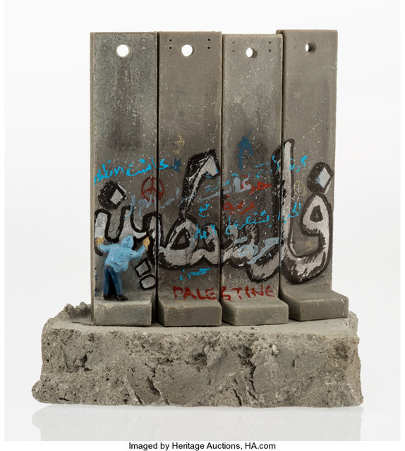 Banksy, ‘Souvenir Wall Section’, Sculpture, Painted cast vinyl, Heritage Auctions