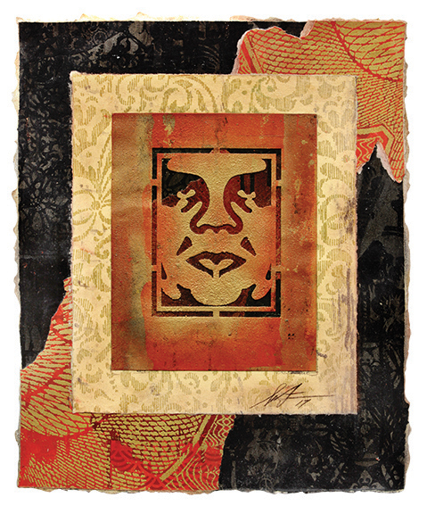 Shepard Fairey, ‘Icon Stencil’, 2017, Treason Gallery